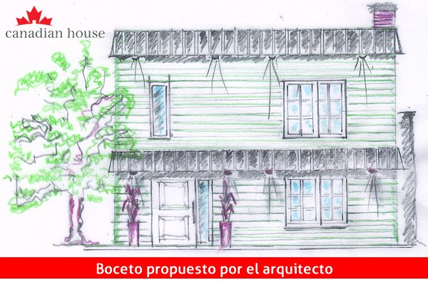 Ampliacion de terraza boceto