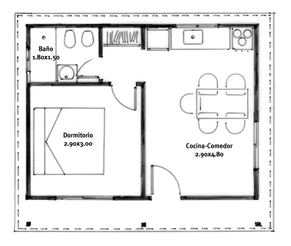 Plano Casa Canadiense Chascomus